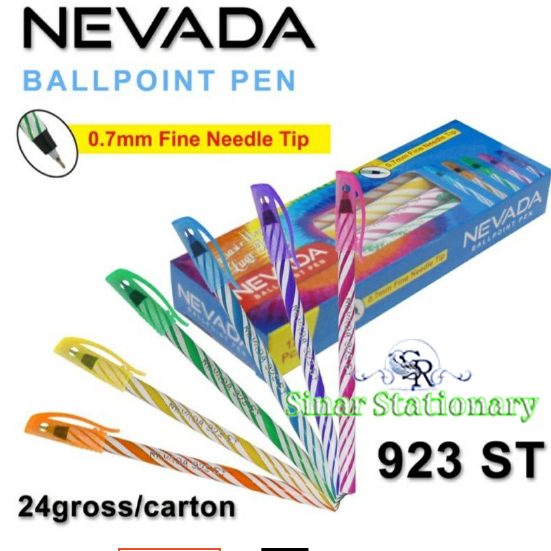 

PULPEN NEVADA 12 PCS BALLPOINT NEVADA Pulpen Murah Bagus