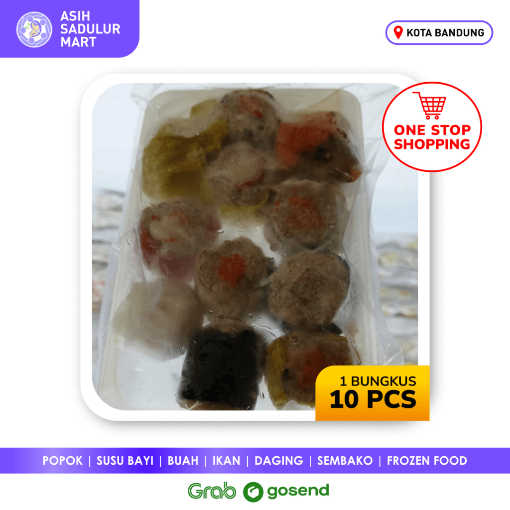 Dimsum Frozen Special Mix / Campur 10pcs Promo Bandung