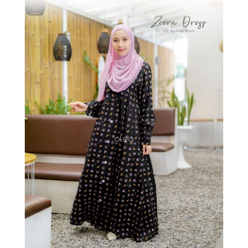 Gamis Rayon Zeera Dress By D'Oela