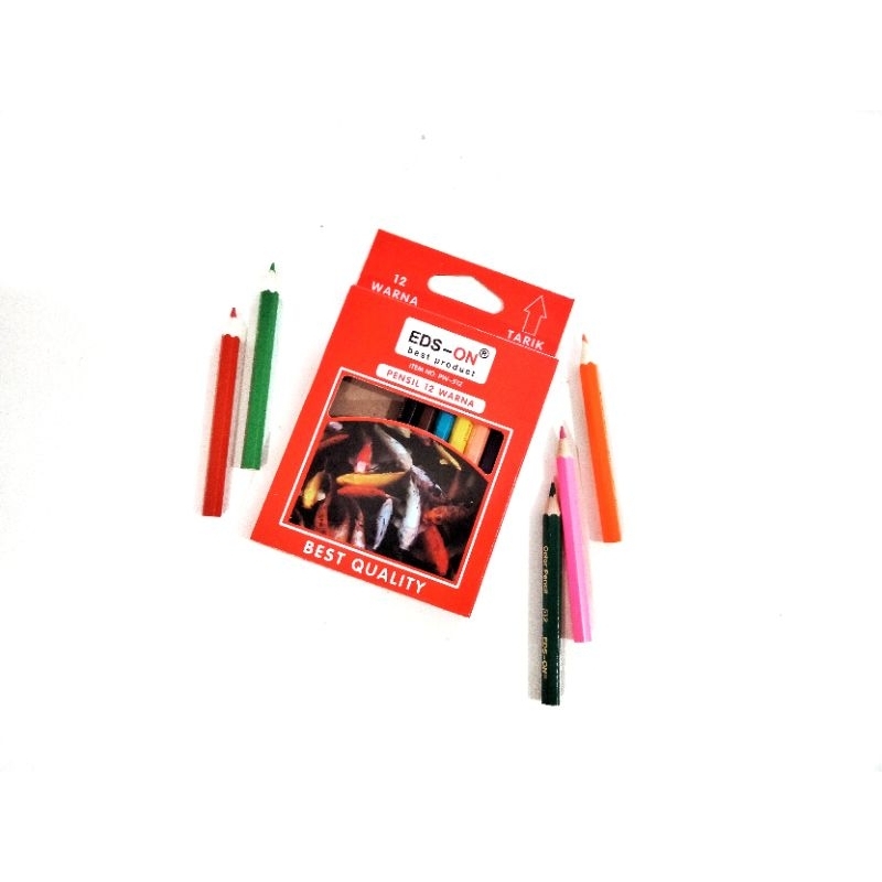 

PENSIL 12 WARNA BEST QUALITY KECIL