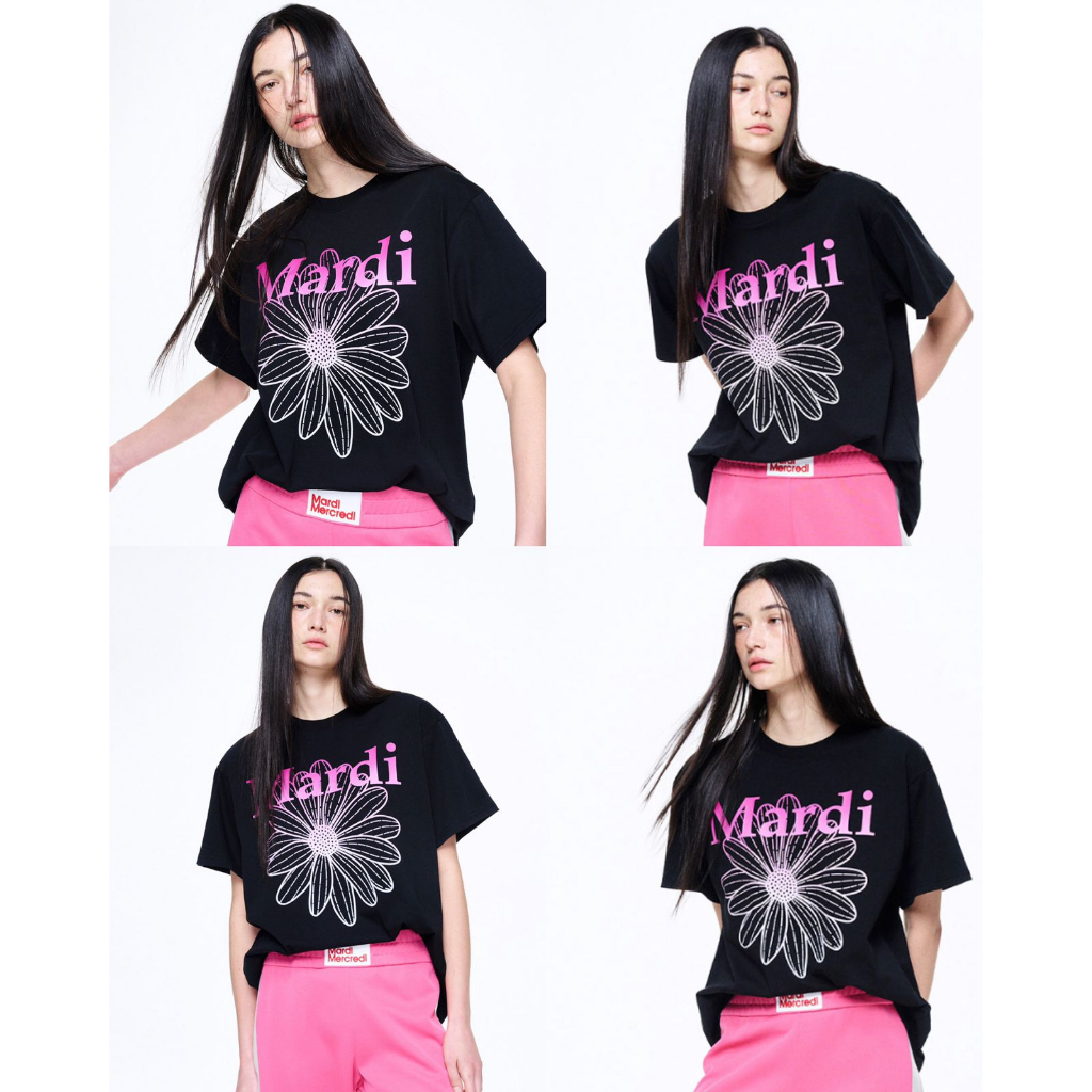 Mardi Mercredi Flower Gradation Tshirt