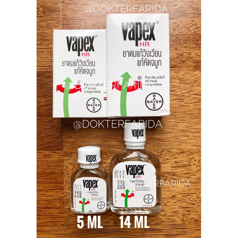 VAPEX Inhaler 2 in 1 | Minyak Angin - Original Thailand