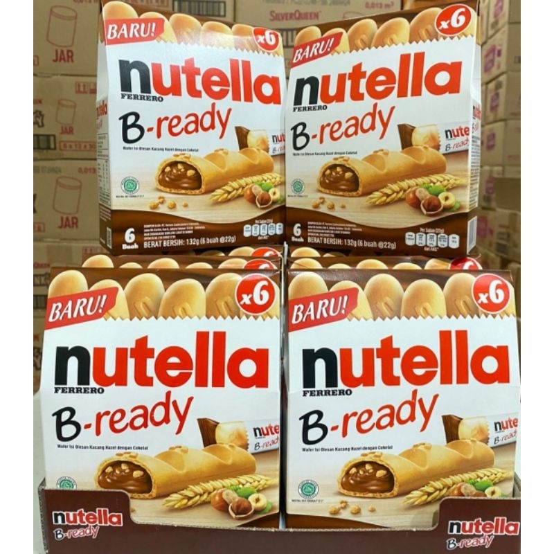 

NUTELLA B-READY SNACK COKELAT 36pcs