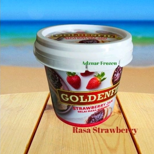 

Goldenfil strawberry jam 1kg / selai rasa strawberry