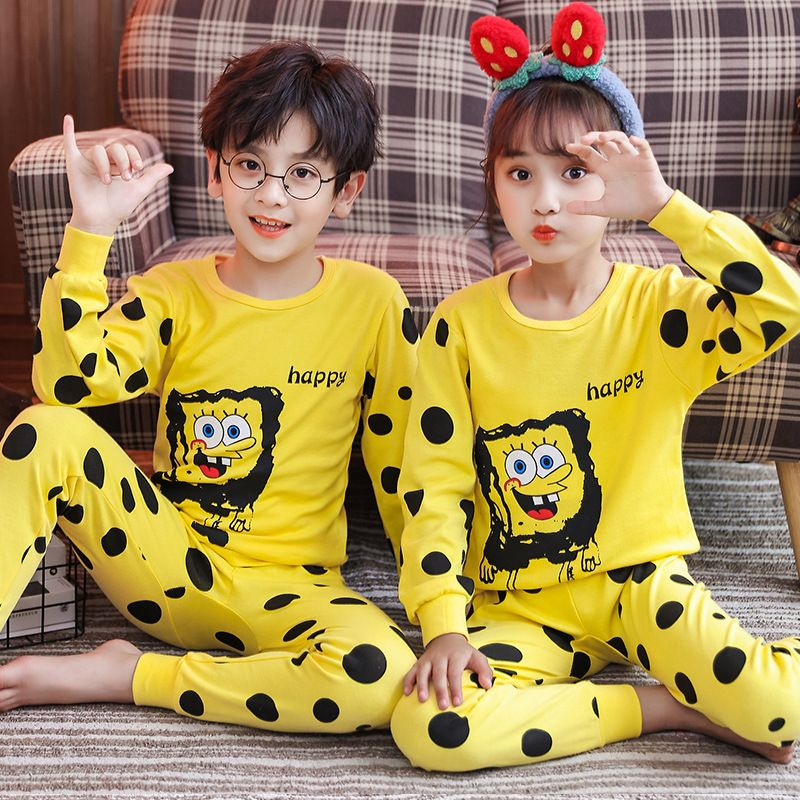 dealshop BAJU TIDUR ANAK LENGAN PANJANG UNTUK 1-10 TAHUN/STELAN ANAK LAKI LAKI/STELAN ANAK PEREMPUAN/STELAN ANAK/PIYAMA ANAK 254D