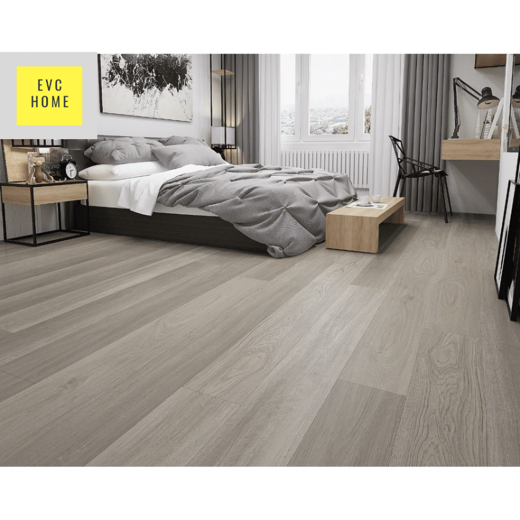 EVCHOME Lantai SPC/ Parket Vinyl Tebal/ Flooring Vinyl SPC