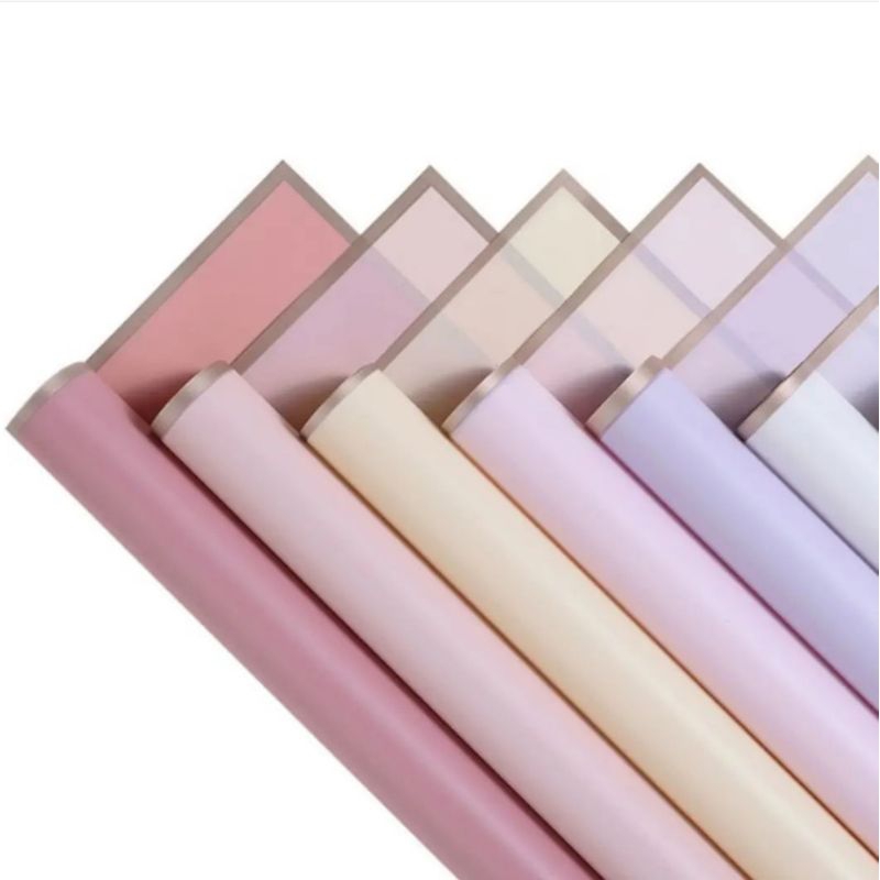 

KERTAS WRAPPING CELLOPHANE BUKET BOUQUET POLOS LIST GOLD METALIC TRANSPARANT