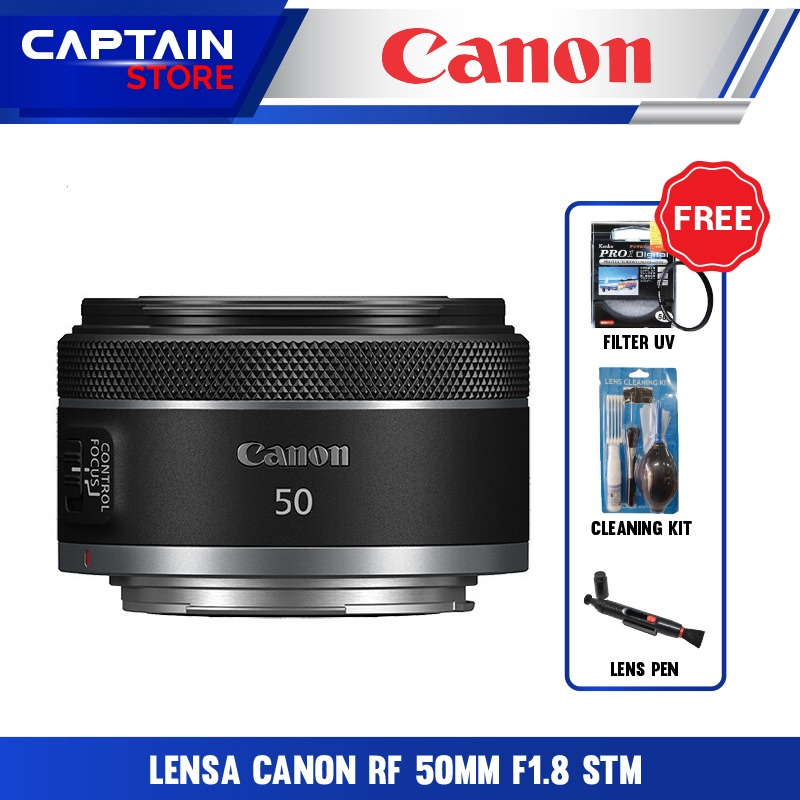 Lensa Canon RF 50MM F1.8 STM - Lensa Canon RF 50MM