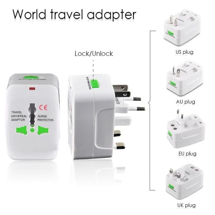 PROMO Travel Adaptor Staker VIBOX Travel Adaptor Internasional Colokan Universal