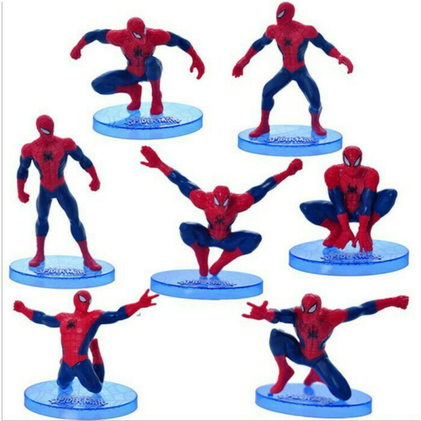 

Topper / set Spiderman Murah isi Spiderman 1 Kue Mainan Dijual pcs 7 Set