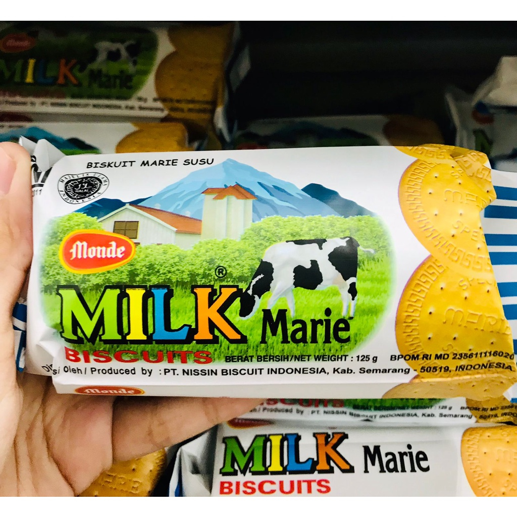 

❤️ Albani ❤️ Monde Milk Marie 125 gram - Biskuit Susu Special