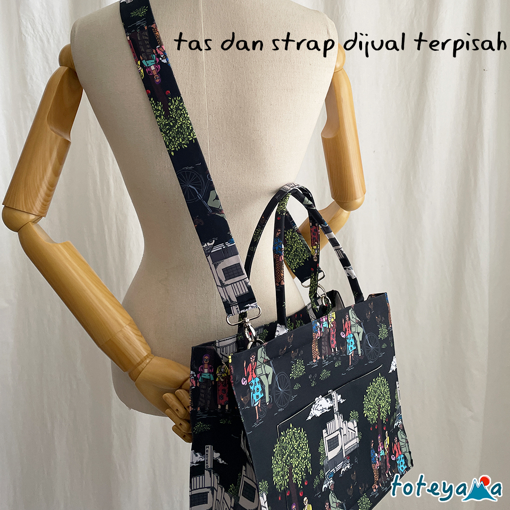 Strap Tas Tebal Panjang - Jakarta Noir