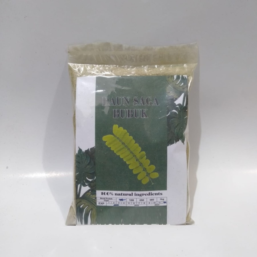 

Herbal Serbuk Daun Saga 100 % Bahan Alami