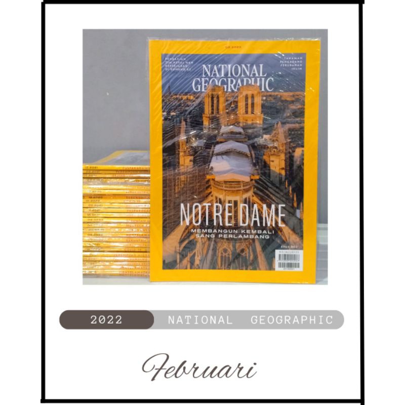 majalah national Geographic Indonesia edisi februari 2022