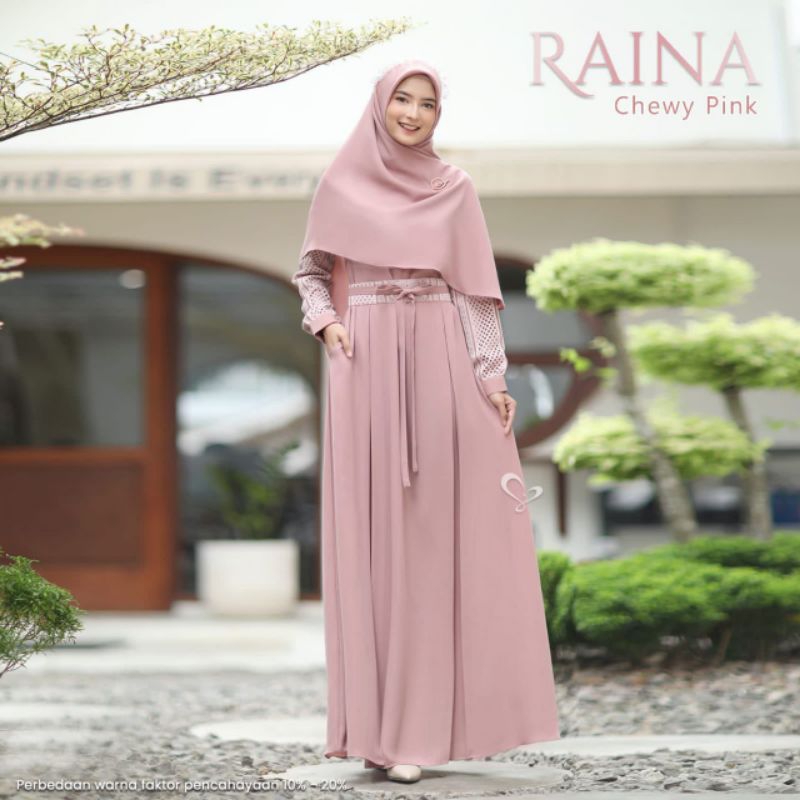 Raina dress by Salvina hijab / gamis / dress cantik / gamis cantik / gamis raina / dress raina / sal