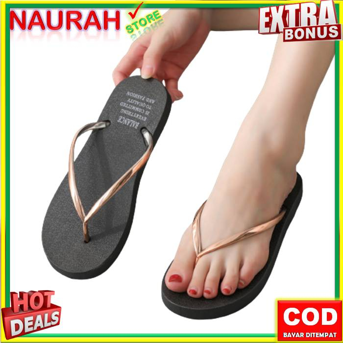 Sendal Jepit Balance 1158 1B Sandal Jepit Wanita Rubber Jelly Original Kualitas Import Nyaman Empuk Awet
