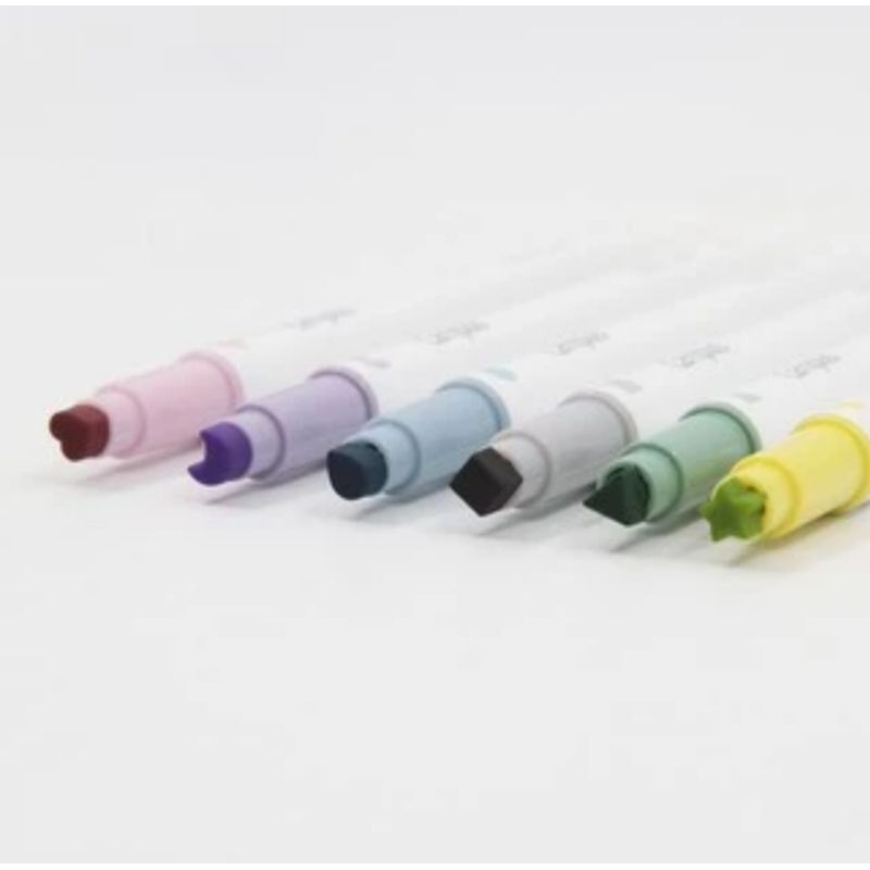 

Highlighter Pen Campus Stamp Line WSG-PMW301 Double-Side 1 pcs