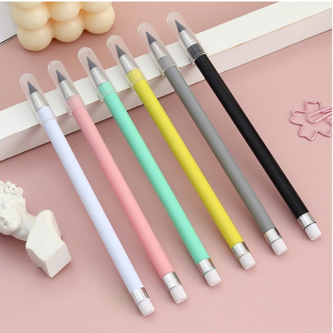 MACARON SERIES BLACK TECH MAGIC PENSIL PENSIL ETERNAL ABADI TANPA SERUT [ CREATIV ]