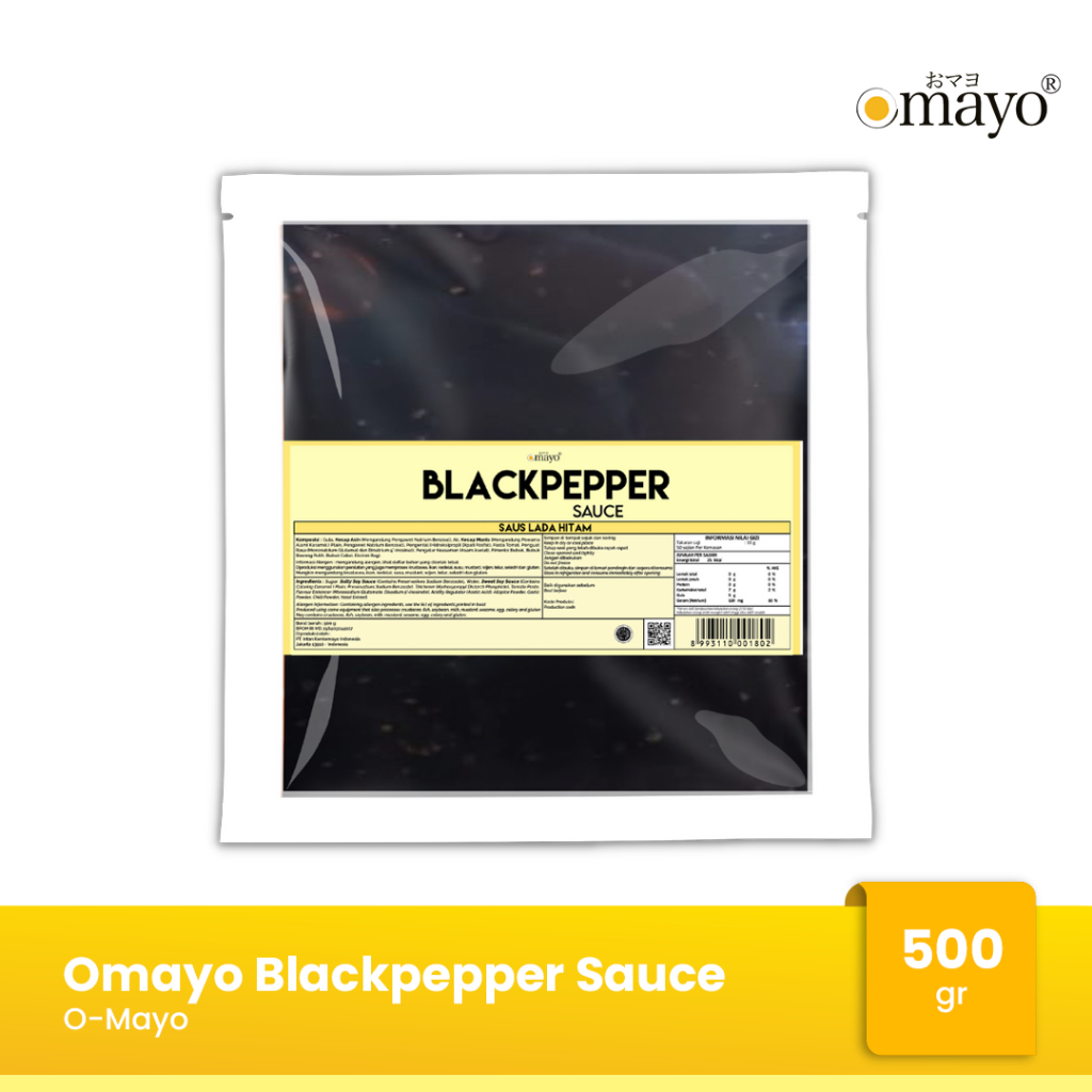 

Omayo Blackpepper Sauce 500g