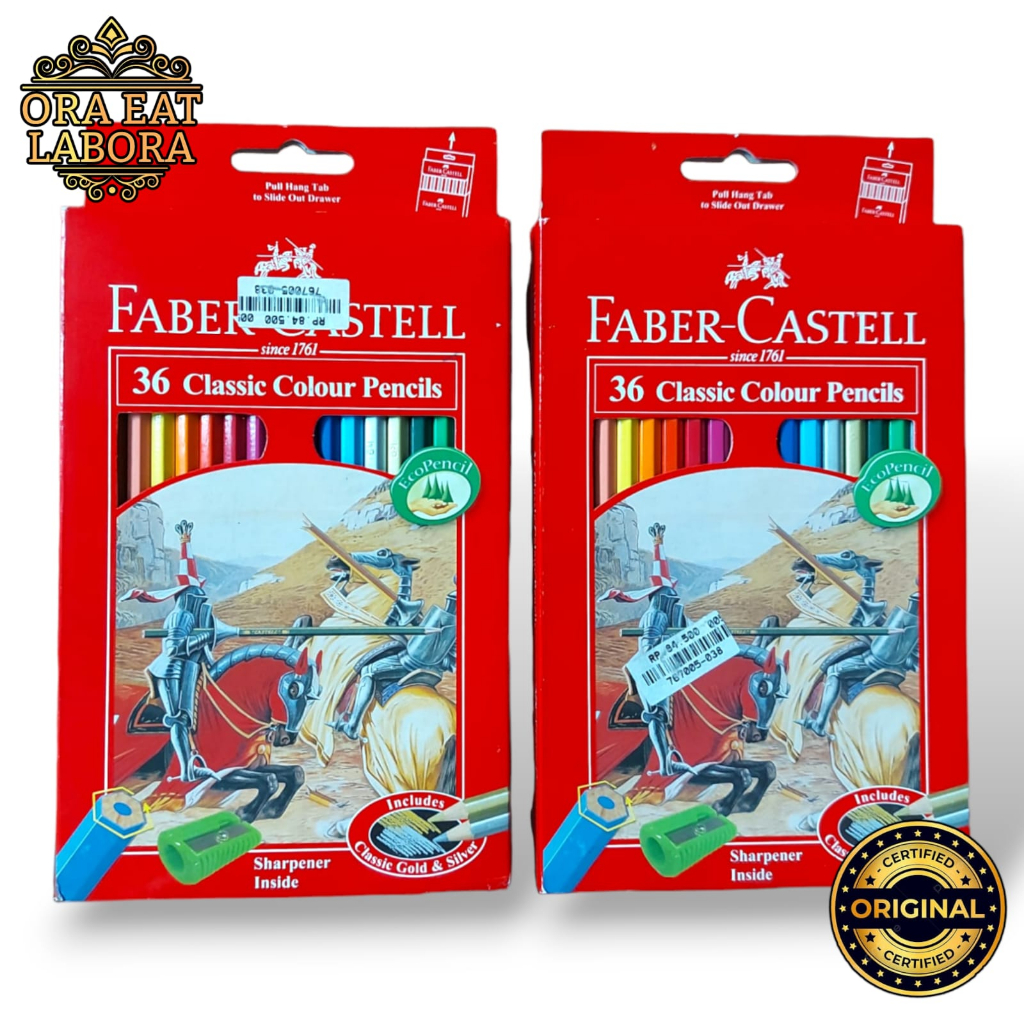 

Back To School Pensil Warna Fabercastell 36 Warna - Ora Eat Labora