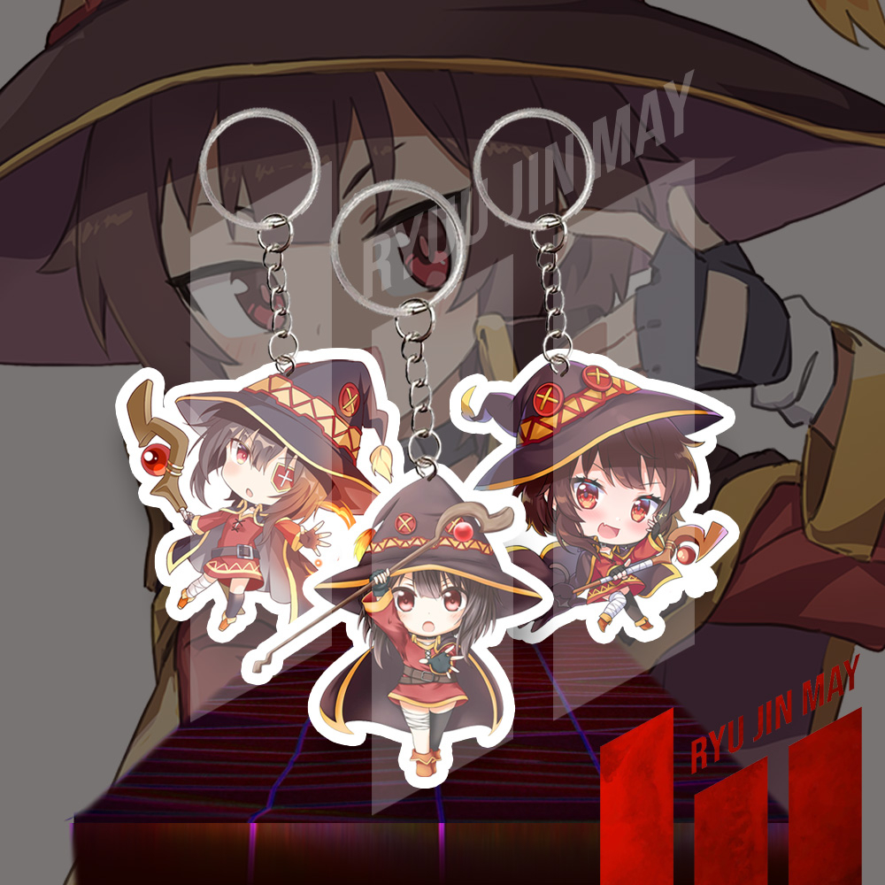 Gantungan Kunci / Keychain / Gantungan HP - Konosuba - Megumin