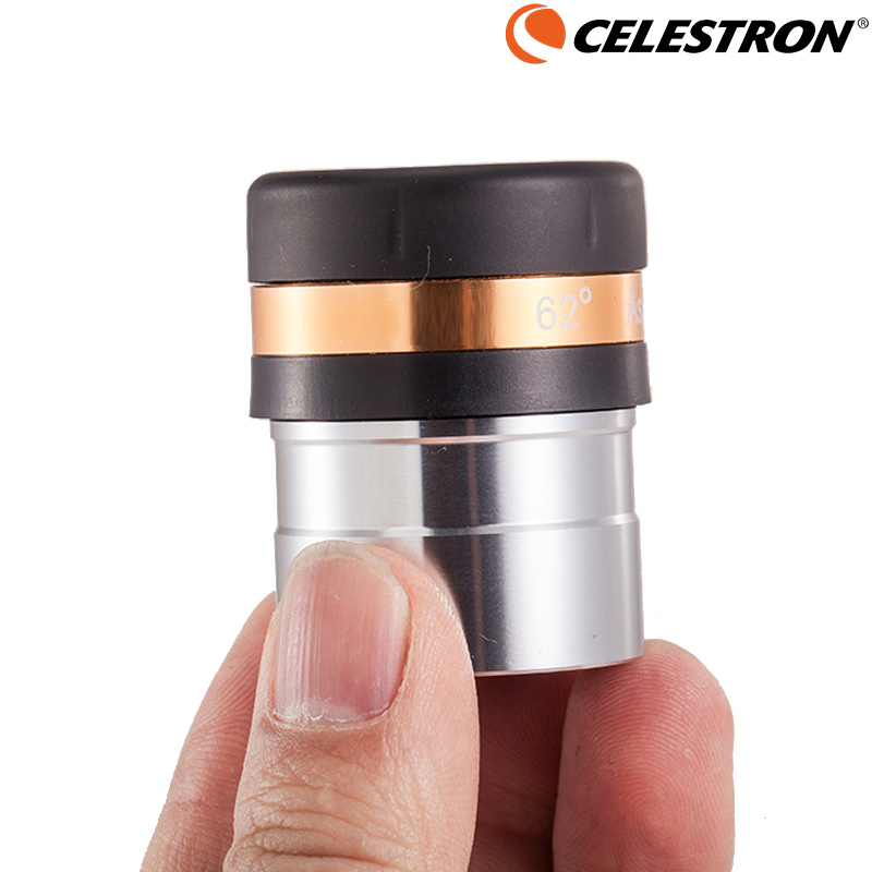 CELESTRON Lensa Okuler Teleskop Eyepiece 1.25&quot; Wide Angle 62 Degree - GG2113A - Silver Black