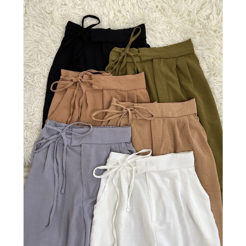 AZURA ⭐️ PREMIUM AIRFLOW CRINCLE ⭐️ Cancer Pant CRINCLE / Oliver Bow / Atika Kulot HANAMI