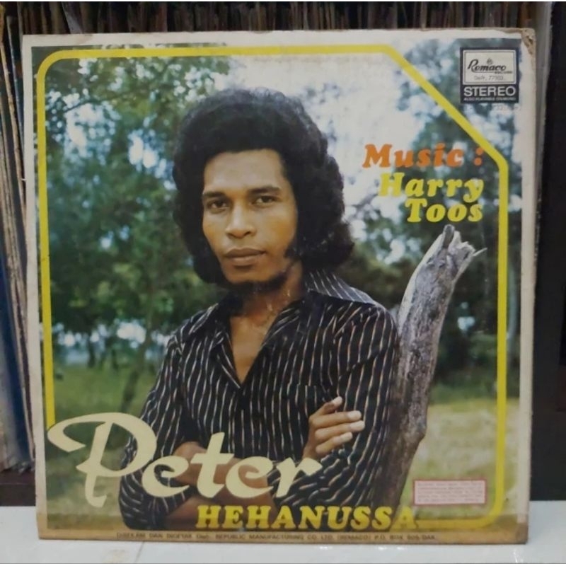 Vinyl Piringan Hitam 12 inch Peter Hehanussa