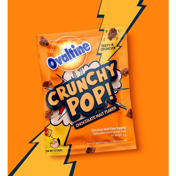 Crunchy POP Ovaltine Thailand Chocolate Ovaltine Coklat Import