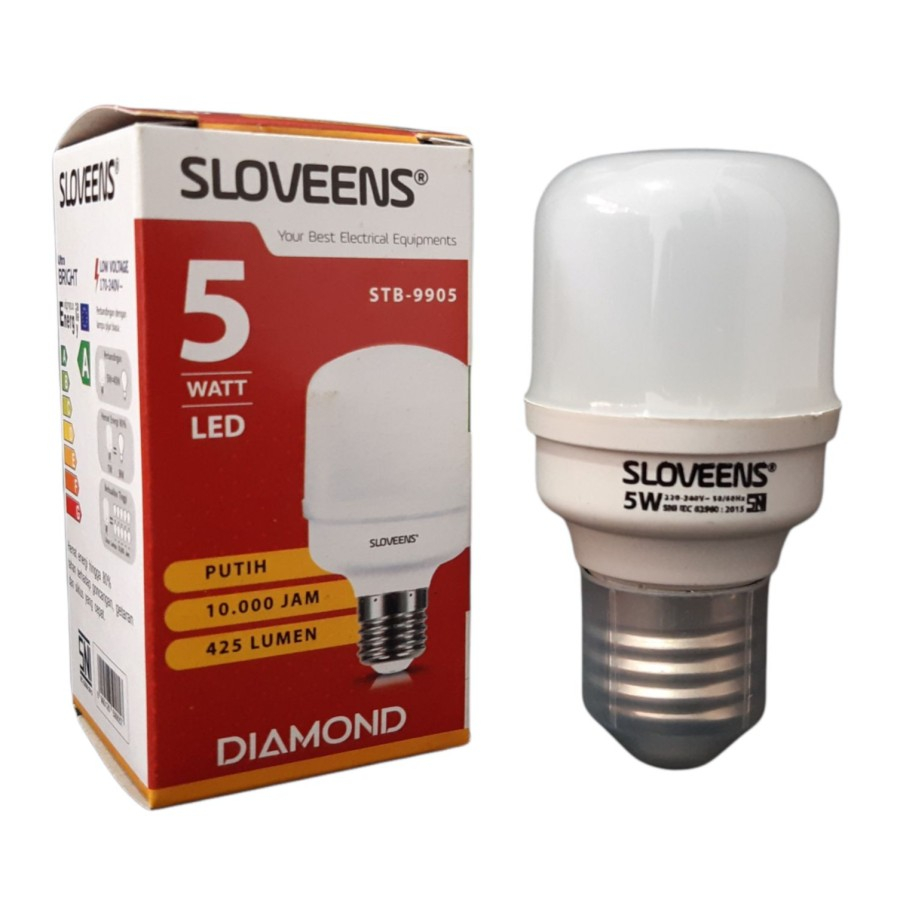 Sloveens Diamond Lampu LED Capsule 5 Watt - Cahaya Putih