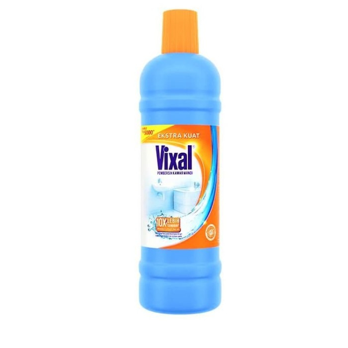 VIXAL BIRU PEMBERSIH KAMAR MANDI 750ML / 160ML