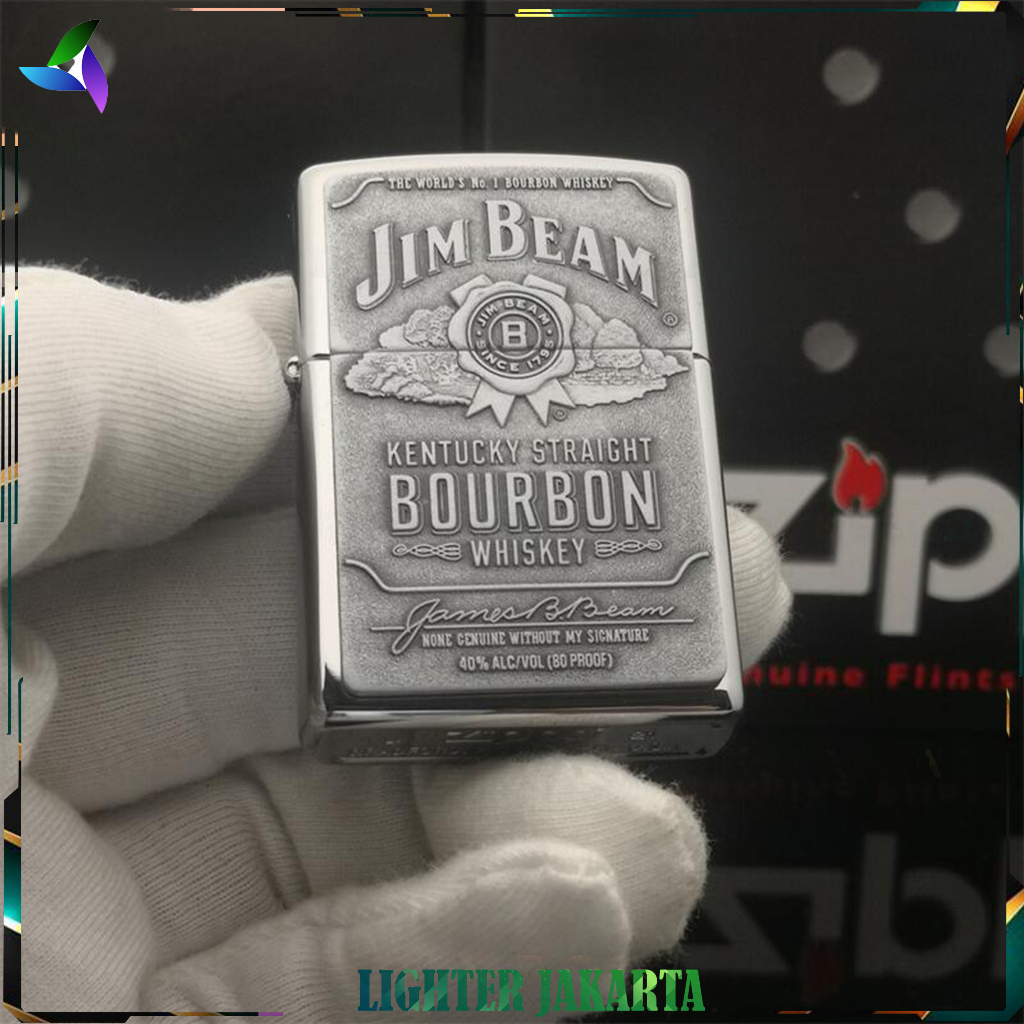 KOREK API MINYAK ZIPPO JIM BEAM 250JB928 3962-17