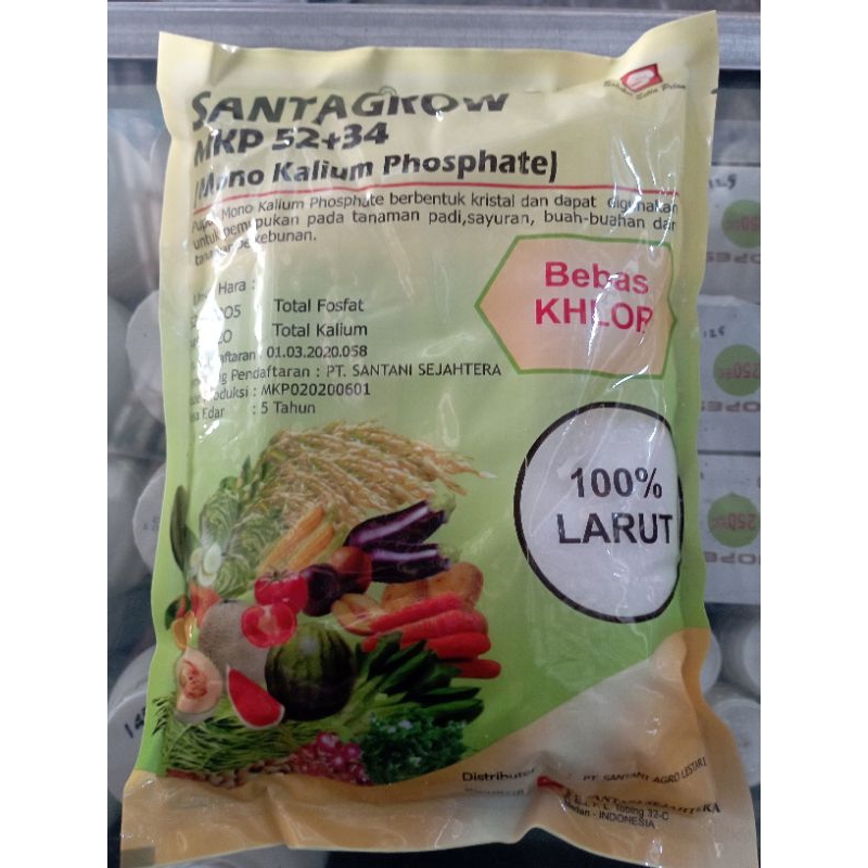MKP SANTAGROW santani pupuk mkp 52 + 34