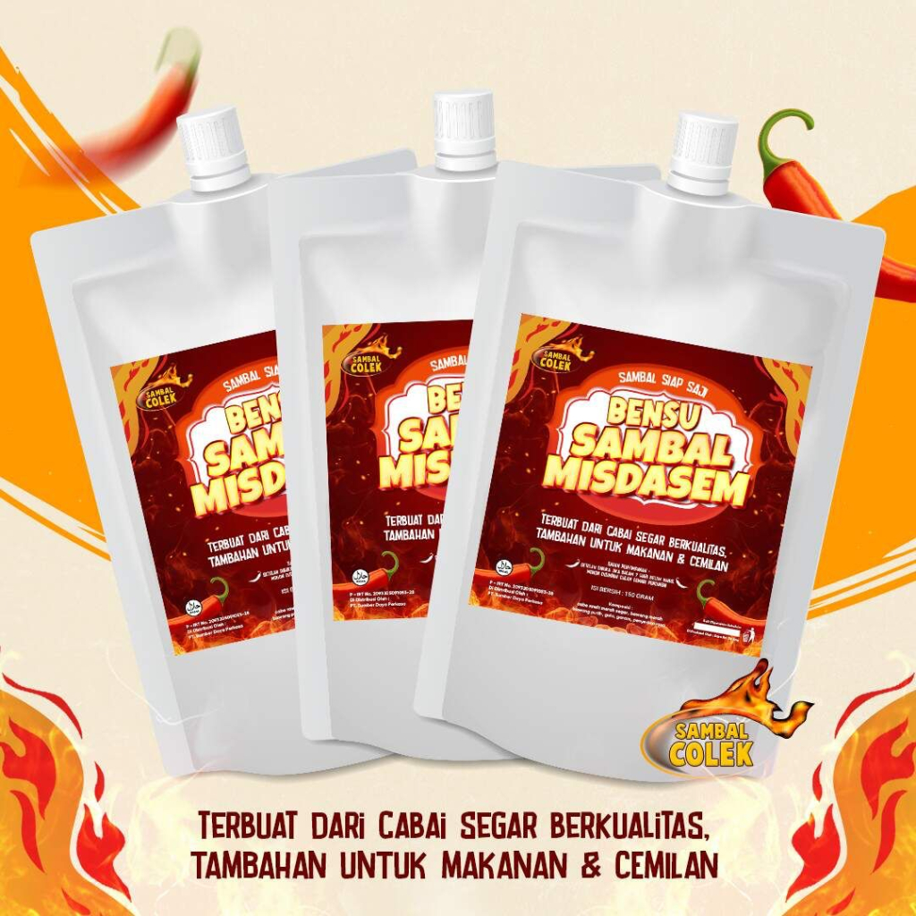 NEW PRODUCT SAMBAL MIDASEM by BENSU BAKSO