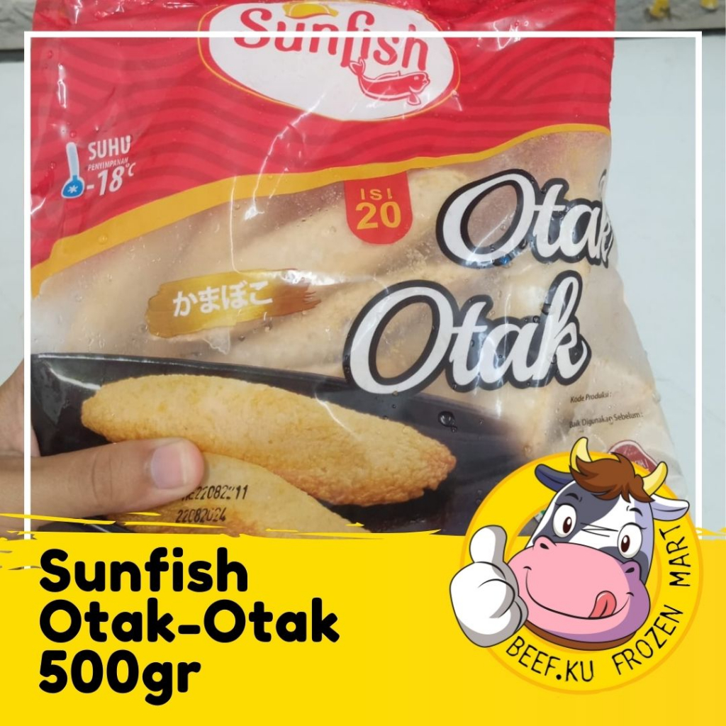 

Sunfish otak otak lancip 500 GR Frozen Food Halal & Higenis