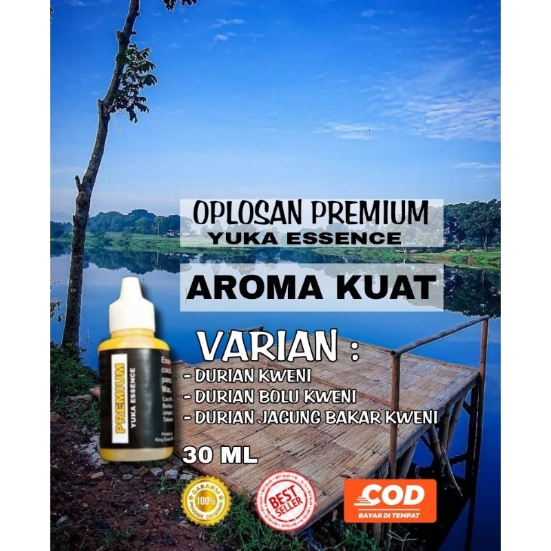 Essen durian kweni esen bawal/ikan mas/lele/nila 30 ml