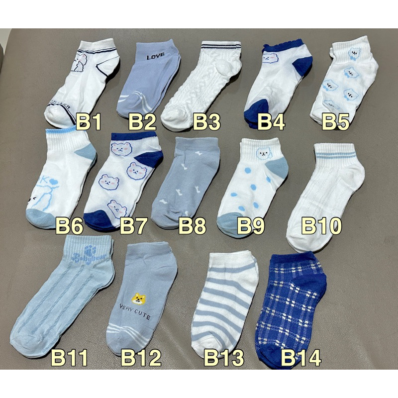 KAOS KAKI PENDEK WANITA PRIA (MATA KAKI) UNISEX KOREAN FASHION / CUTE KOREA SOCKS MOTIF LUCU MURAH pLAID strips Dewasa Remaja Anak