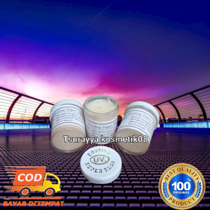 ( ECERAN ) CREAM UV DOSTING SUPER ORIGINAL//CREAM DOSTING UV SUPER THAI