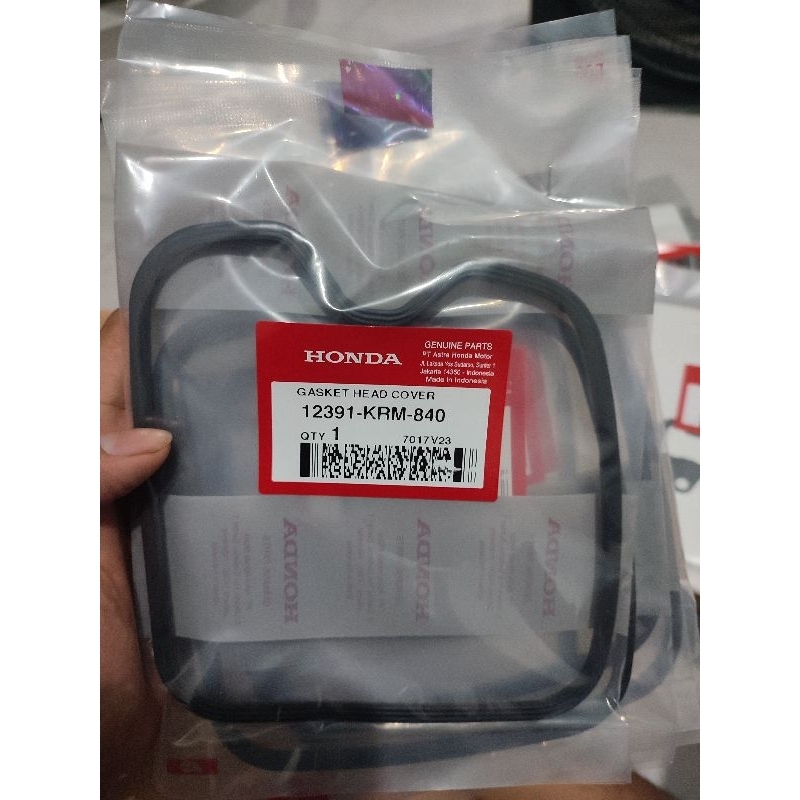 karet head sil head verza cb150 mega pro mono original ahm 100℅ 12391krm840