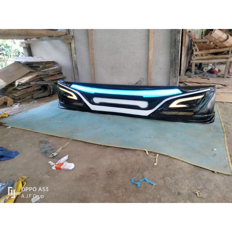 Bemper depan L300 fiber cat