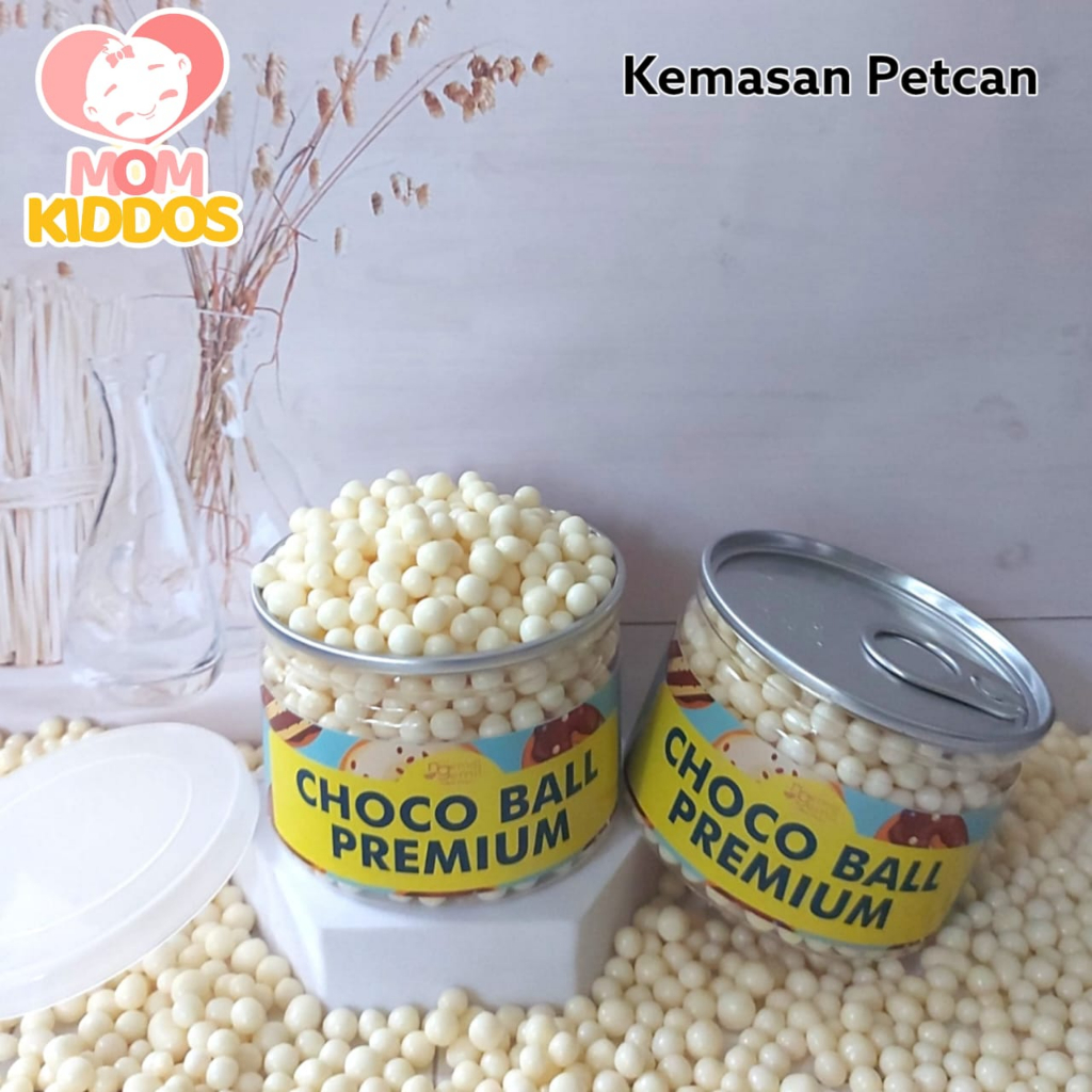 

Chocoball White / Sprinkle Bola Rasa Buah Premium (Kemasan PET CAN)