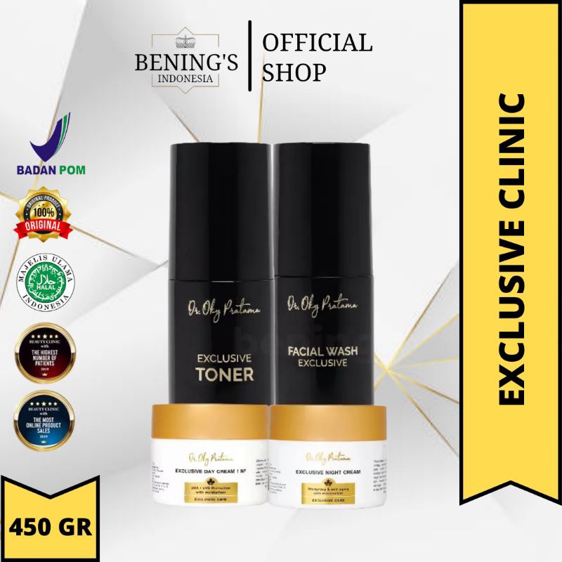 BENING SKINCARE CLINIC DR OKY PRATAMA PAKET FLEK EXCLUSIVE | BENINGS CLINIC | BENING SKINCARE