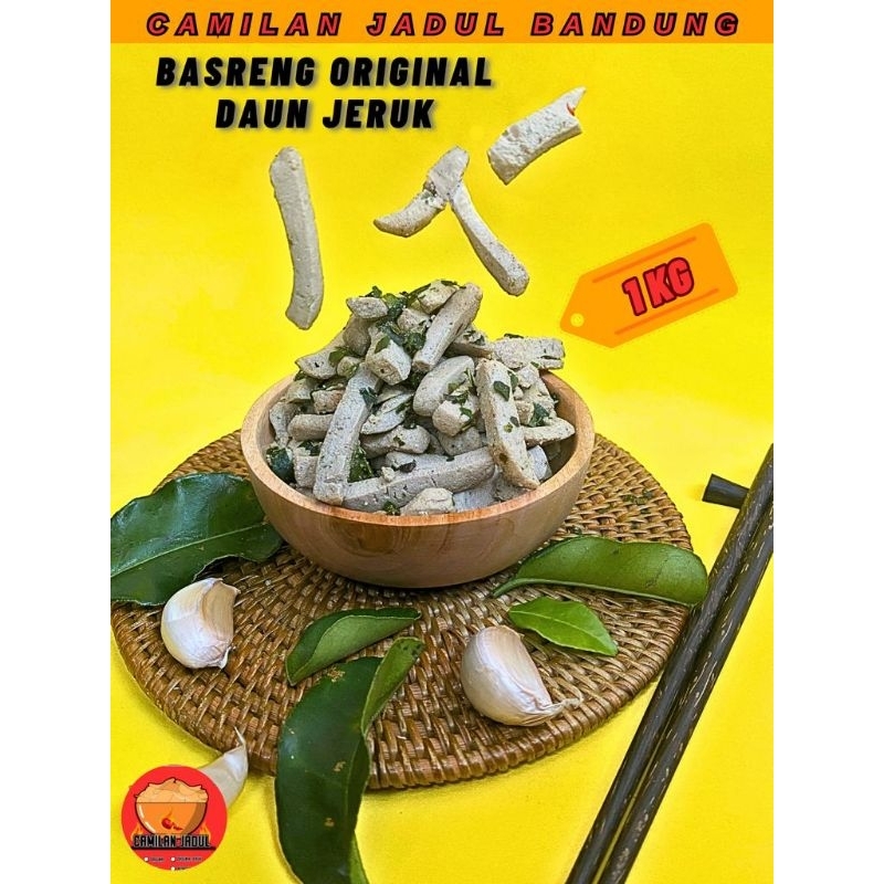 

Basreng Original daun jeruk 1 Kg