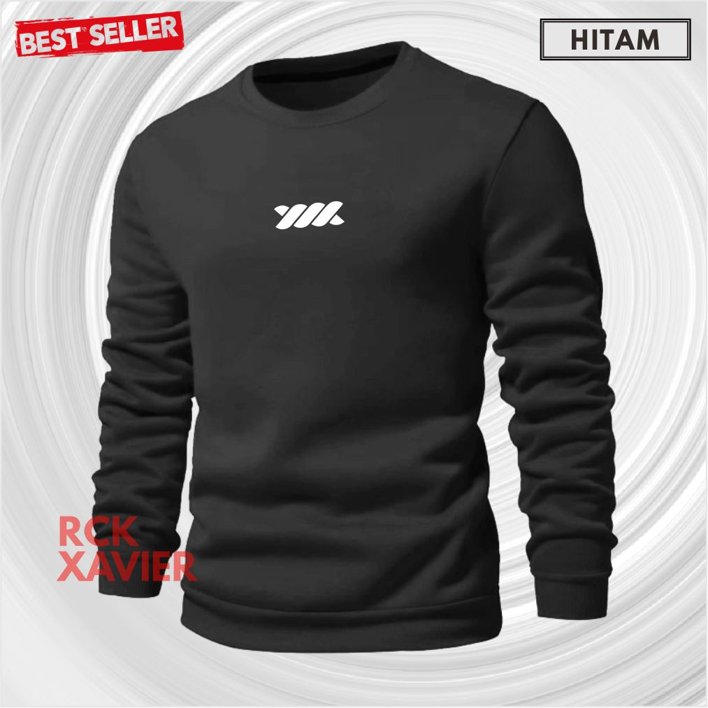 CREWNECK Sweater Oblong Pria Wanita Bahan Fleece Tebal Premium Distro