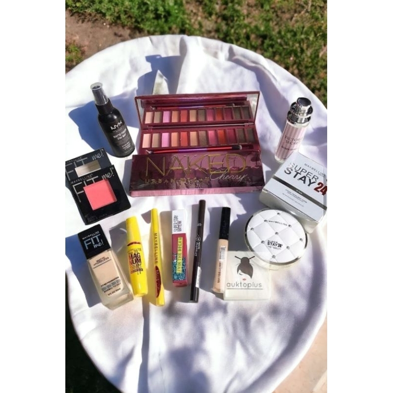PAKET MAKE UP 12.12 ITEM SESERAHAN MAYBELLINE