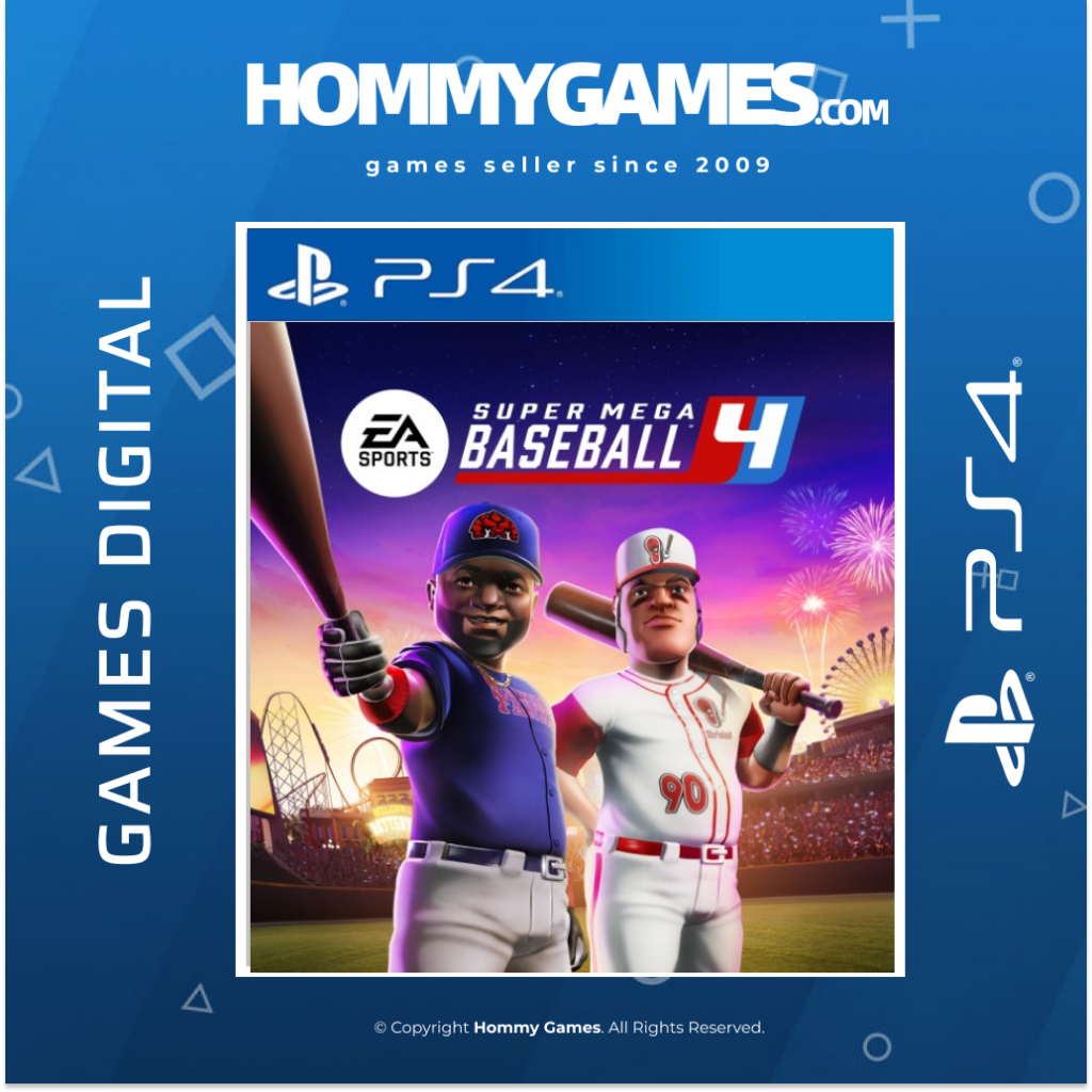 Super Mega Baseball 4 PS4 &amp; PS5 Digital Games