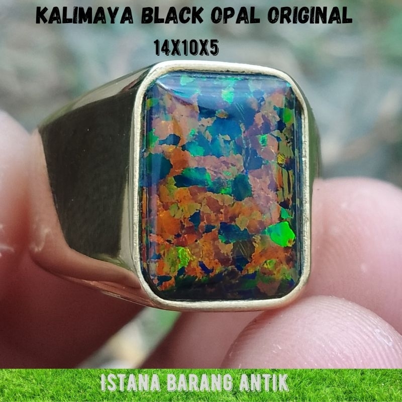 KALIMAYA BLACK OPAL ORIGINAL AUSRALIA FULL JARONG