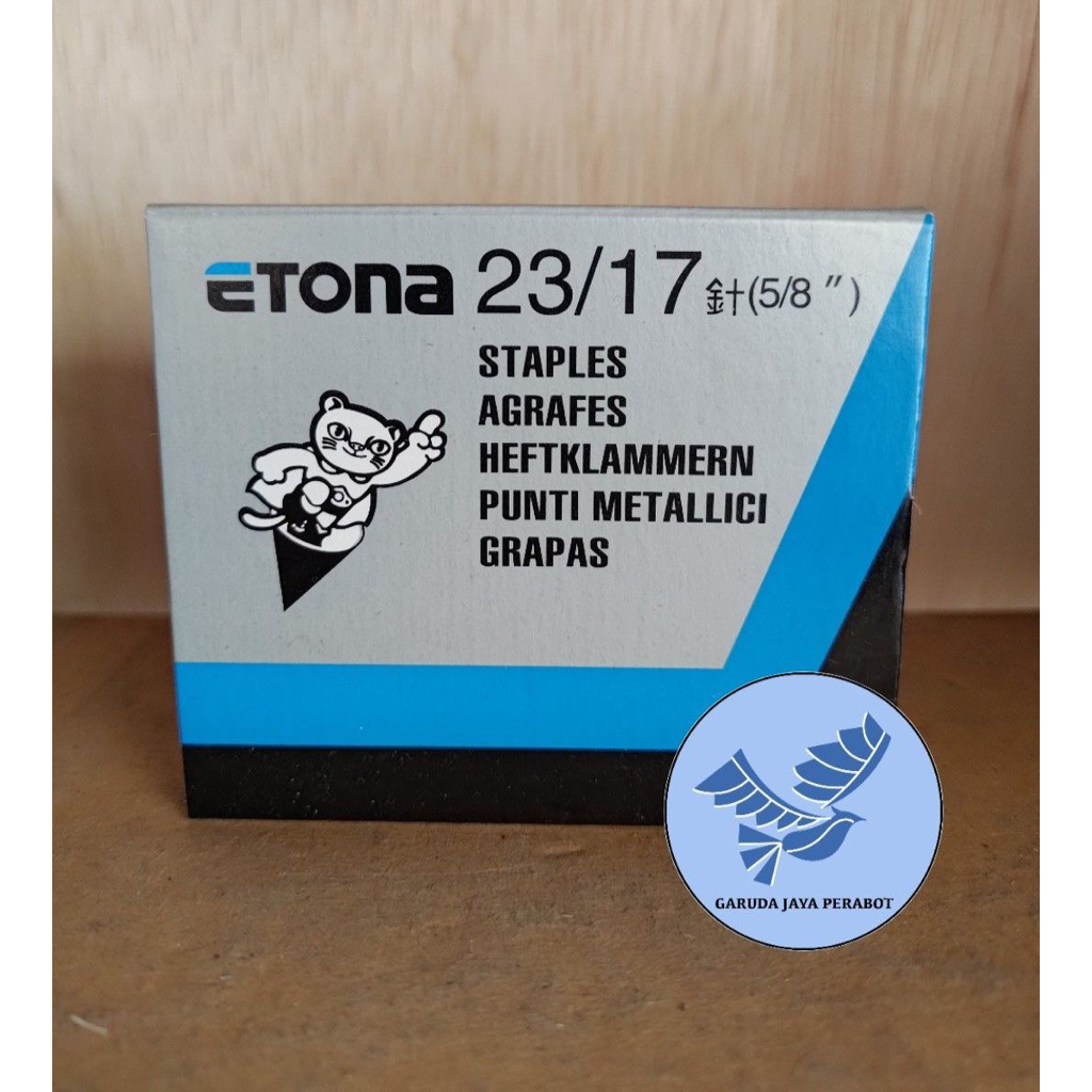 

Isi Staples Etona 23/17 (1 kotak)