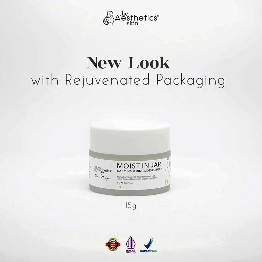 The Aesthetics Skin X Dion Mulya Moist In Jar Daily Soothing Moisturizer