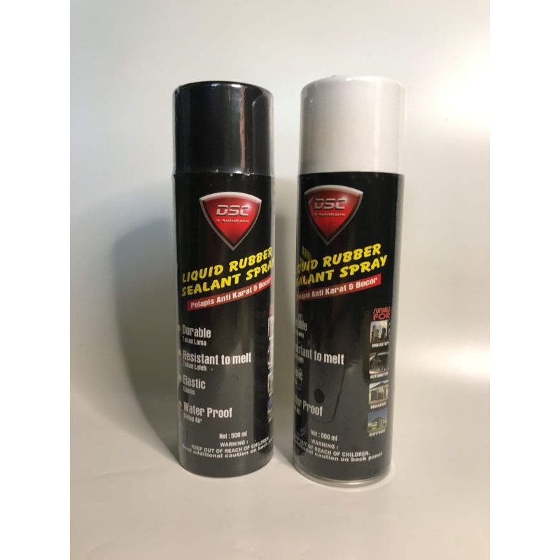 DSC Spray Waterproof Pelapis Anti Bocor , Anti Karat , Anti Korosi , Peredam Mobil 500ml